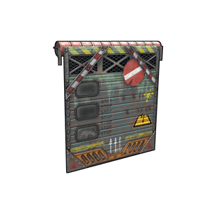 Trash Garage Door