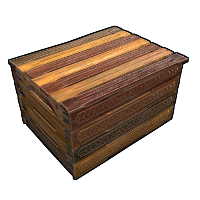 Carpenter's Small Box in Rust