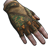 Firefighter Gloves in Rust