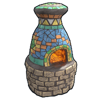 Mosaic Furnace in Rust