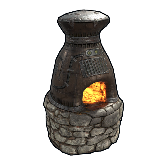 Hydraulic Furnace in Rust