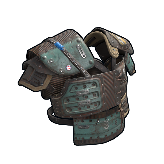 Loot Leader Vest in Rust