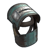 Loot Leader Helmet in Rust