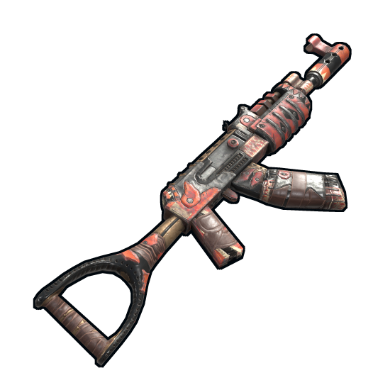 Rumble AK47 in Rust