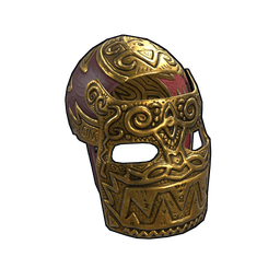 Legendary Gold Facemask