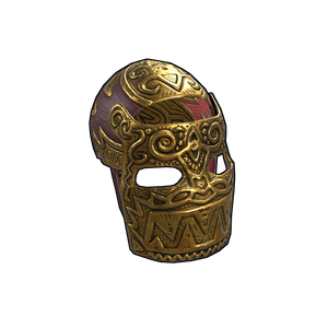 Legendary Gold Facemask