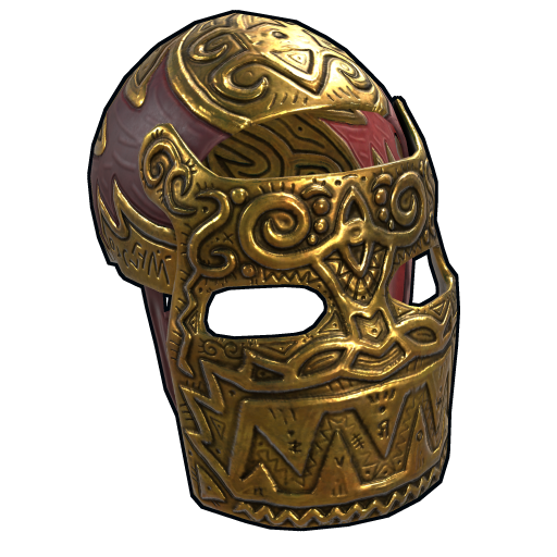 Legendary Gold Facemask Rust Game Items Gameflip