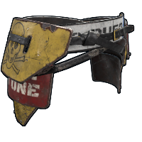 Caution Pants in Rust