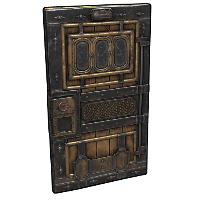 Railway Door in Rust