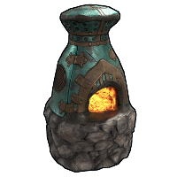 Metalwork Flux Furnace in Rust