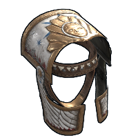 Heavenly Legion Helmet in Rust