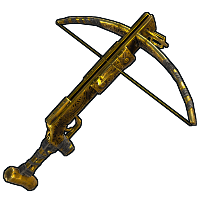Gold Spirit Crossbow in Rust