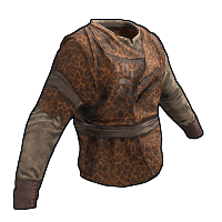 Leopard Skin Shirt Rust Skins