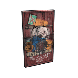 Meltdown Metal Door