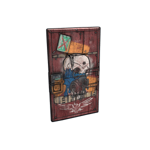 Meltdown Metal Door