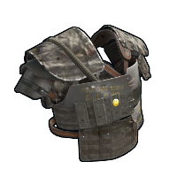 Full Metal Vest in Rust