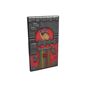 Pug Tower Door
