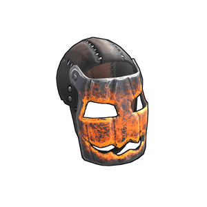 Glowing Metal Pumpkin Mask