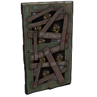 Trick Or Treat Door in Rust