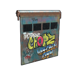 Chop Shop Garage Door