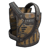 War Machine Chestplate in Rust