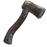 Soul Collector Hatchet in Rust