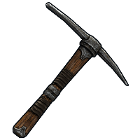 Damascus Steel Pickaxe