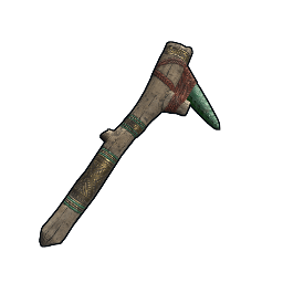 Aztec Jade Pick Axe