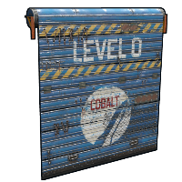 Cobalt Space Door in Rust