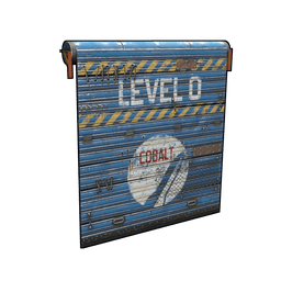 Cobalt Space Door