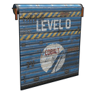 Cobalt Space Door