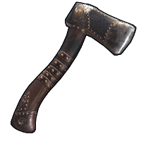Soulburn Hatchet in Rust