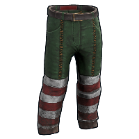 Santa's Helper Pants in Rust