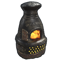 Potbelly Furnace in Rust