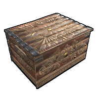 Decorative Small Box in Rust