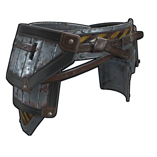 Scrap Hazard Kilt in Rust
