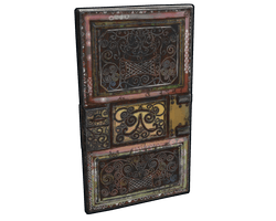 Antique Metal Door