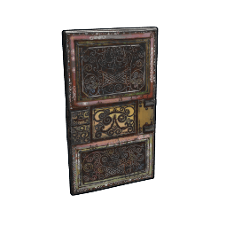Antique Metal Door