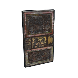 Antique Metal Door