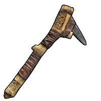 Artisan's Stone Pickaxe in Rust
