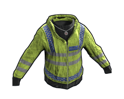 Yellow Police Jacket