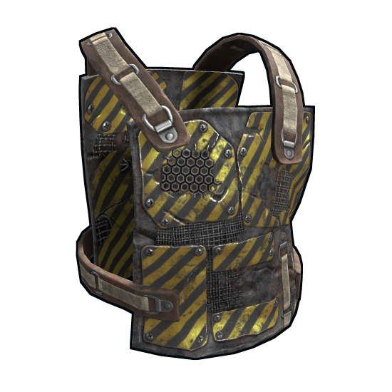Engineer's Chest Plate in Rust