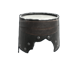 Green Riveted Bucket Helmet