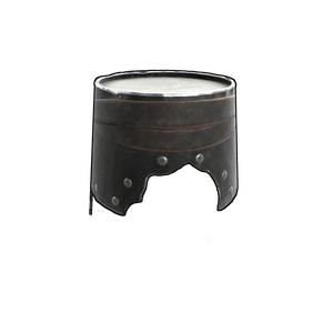 Green Riveted Bucket Helmet