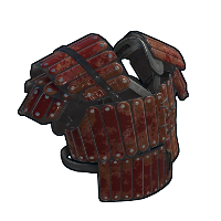 Junkyard Samurai Vest in Rust