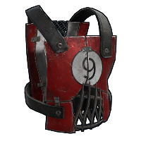 Retro Car Parts Chestplate in Rust