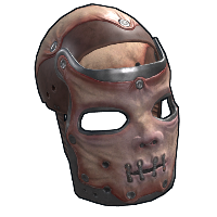 Flesh Facemask in Rust