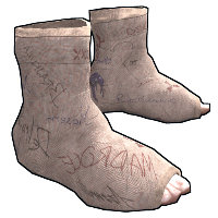 Broken Ankles Cast in Rust