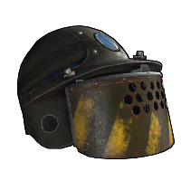 Digger Helmet in Rust