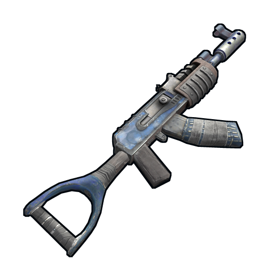 Lonewolf AK47 - Blue in Rust